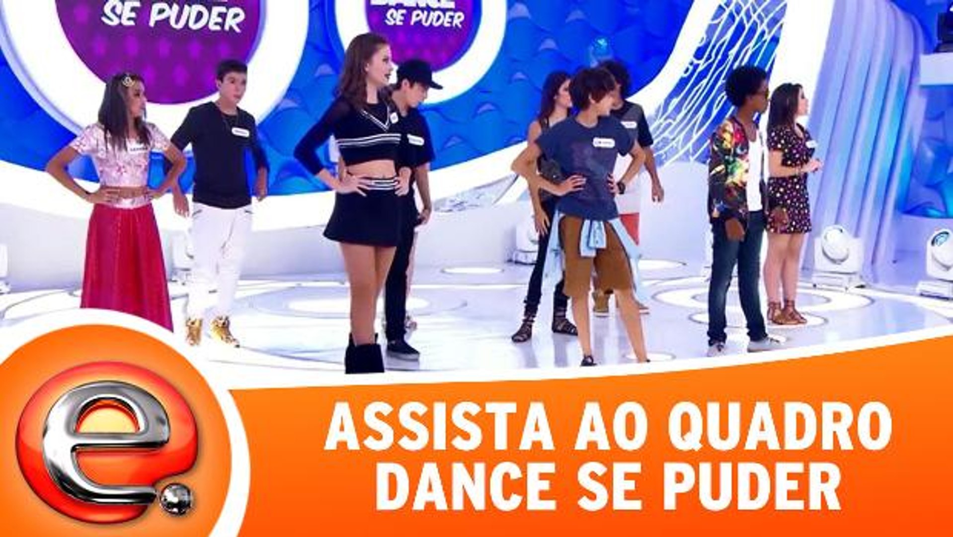 Programa Eliana estreia o quadro Dance se Puder - Bastidores - O Planeta TV