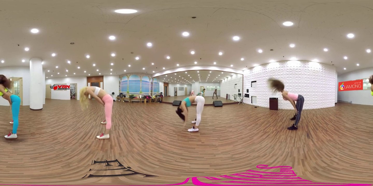 360 VR Video 360 Girls Dance FITNESS CLOTHES Video 360 degree Full HD 4k 360º Video new h