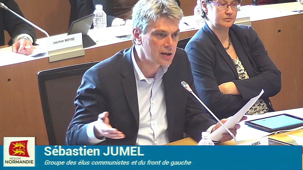 Régionalisation des trains Intercités - Sébastien Jumel - 24/03/2016