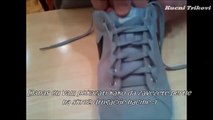 How to bind the laces on a totally different way (By home Tricks)