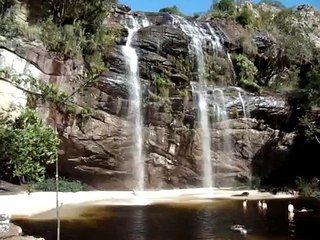 Belissima Cachoeira do tempo Perdido - Milho Verde MG