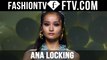 Ana Locking at Madrid Fashion Week F/W 16-17 | FTV.com