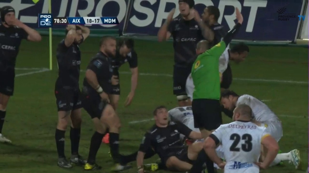 Provence Rugby / Stade Montois - J24 Pro D2- Résumé