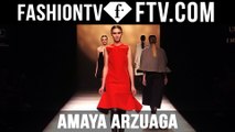 Amaya Arzuaga at Madrid Fashion Week F/W 16-17 | FTV.com