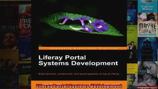 DOWNLOAD PDF  Liferay Portal Systems Development FULL FREE