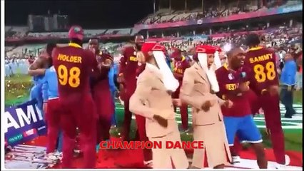 West Indies Win T 20 World Cup 2016 & Celebration with Champion dance -