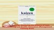 PDF  Kaizen Training Mastering the Science of Lean Manufacturing and Quality Assurance PDF Online
