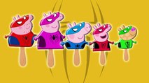 Peppa Pig Spiderman Ice Cream Finger Family Nursery Rhymes and More Lyrics