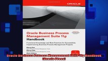 DOWNLOAD PDF  Oracle Business Process Management Suite 11g Handbook Oracle Press FULL FREE
