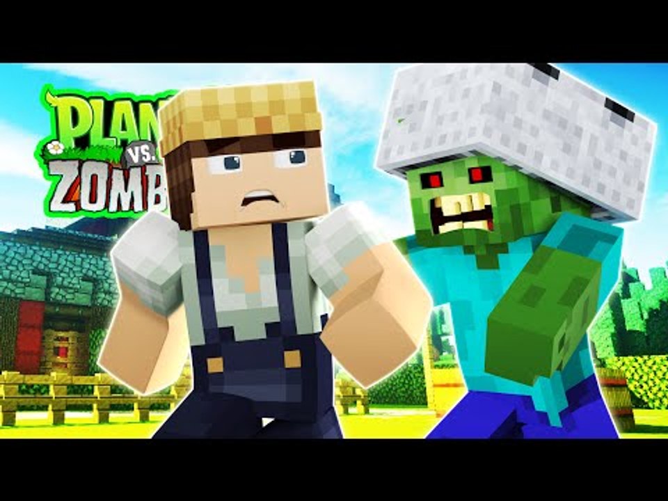 Plants vs Zombies - BUCKETHEAD! (Minecraft Roleplay) #2