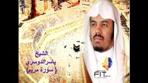 Mariam Surah by Sheikh Yasser Eldoussari , سورة مريم بصوت القارىء  الشيخ ياسر الدوسري