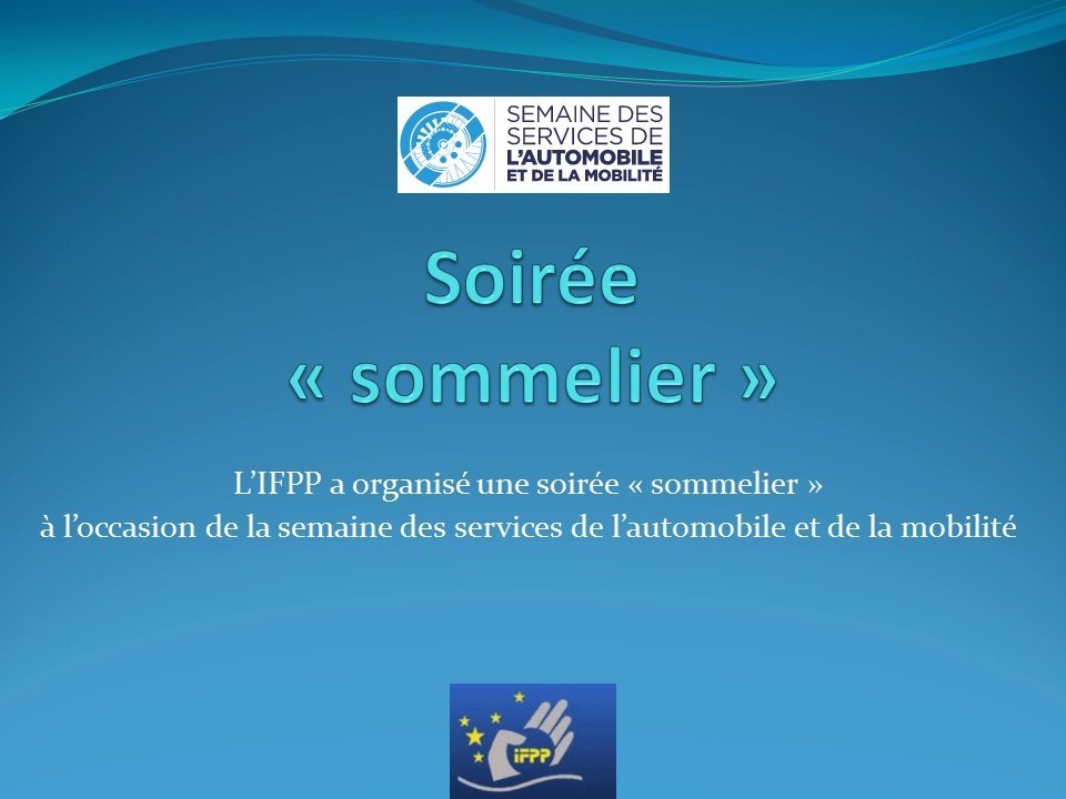Soirée sommelier 2016
