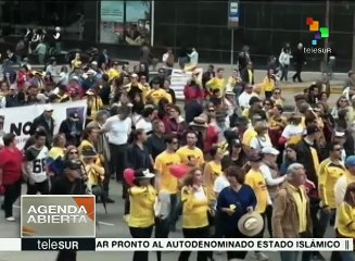 Uribismo se moviliza contra el proceso de paz para Colombia