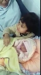 newly born child with cute girl | very funny video 2016