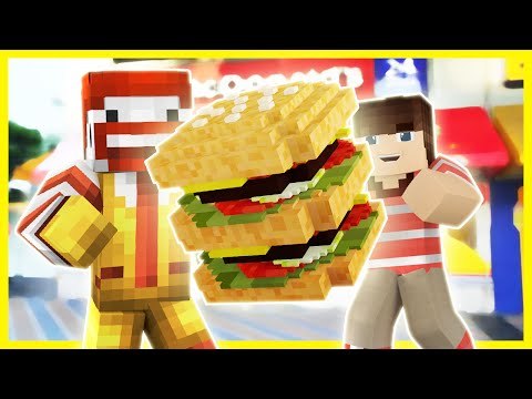 Minecraft Town - HOW TO MAKE A BIG MAC! (Minecraft Roleplay) #8
