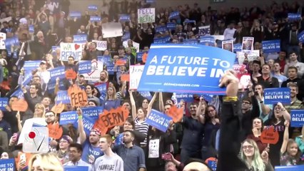 Bernie Sanders’ Supporters Protest CNN