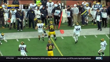 John O'Korn Blue Offense 2016 Spring Game