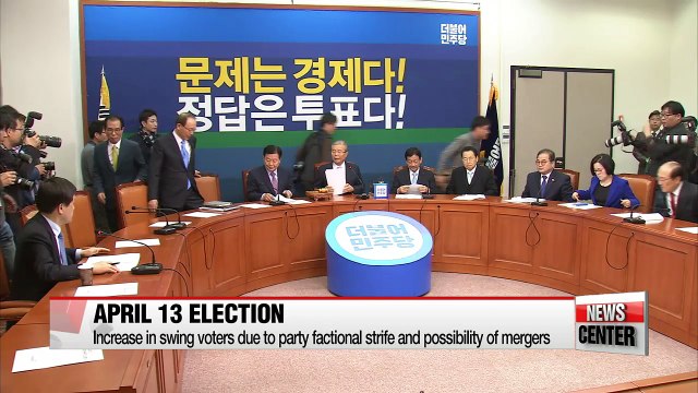 Millions of undecided voters with April 13 election just nine days away