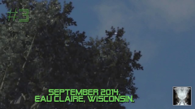 UFO TR3B Filmed Over Eau Claire, Wisconsin. (Top Ten Mister UFO Sightings) #3