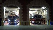 Hamilton Fire Engine 1 & Rescue 1 Responding