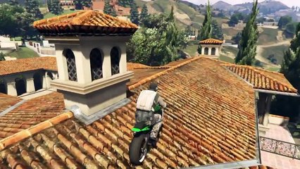 GTA 5 Online: STUNT MONTAGE #2 | Bike Stunts