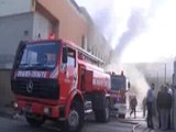 Bahçelievler'de korkutan yangın