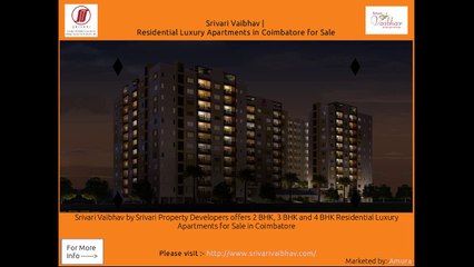 Srivari Vaibhav - Flats in Koundampalayam Coimbatore