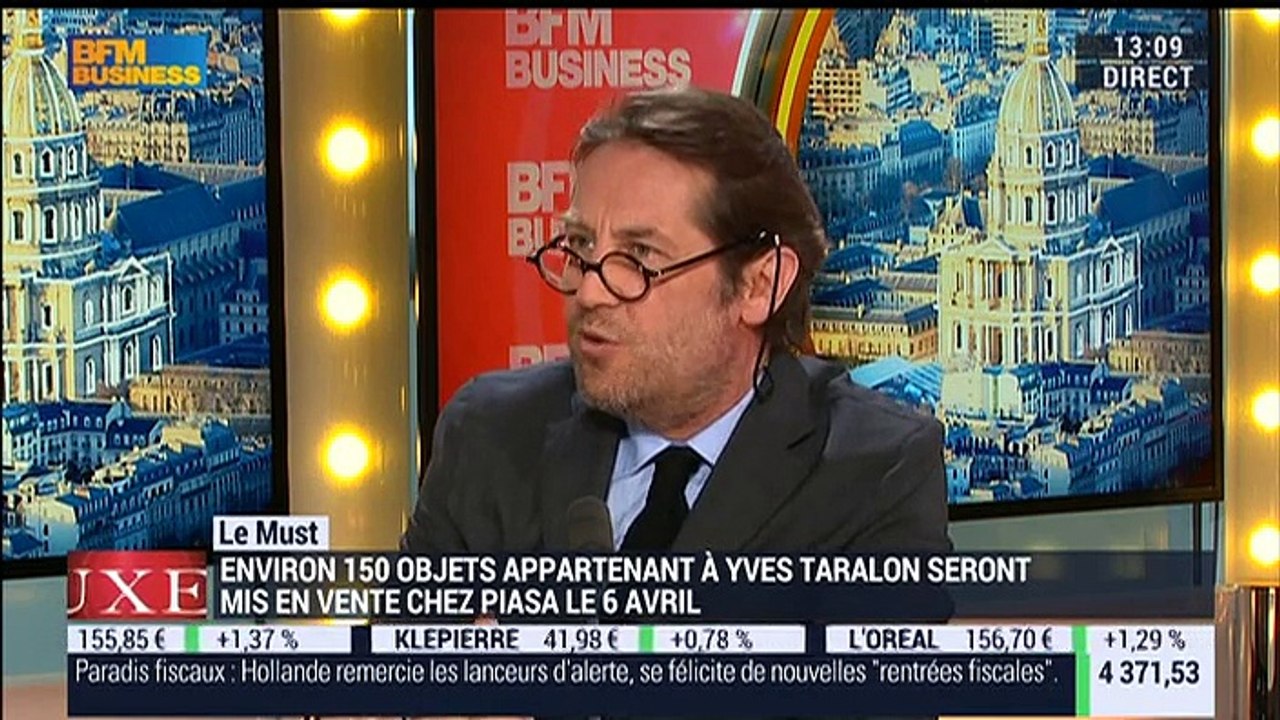 Le Must: Piasa met aux enchères des objets d'Yves Taralon - 04/04