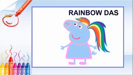 PEPPA PIG SE DISFRAZA DE LOS PERSONAJES DE MYLITLLEPONY