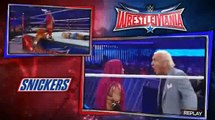 (04-04-2016) Sasha Banks vs Charlotte vs Becky Lynch - Wrestlemania 32