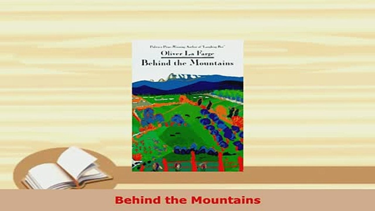 PDF  Behind the Mountains  EBook