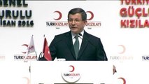 Başbakan Ahmet Davutoğlu Kızılay Genel Kurulu'nda Açıklamalarda Bulundu(2)