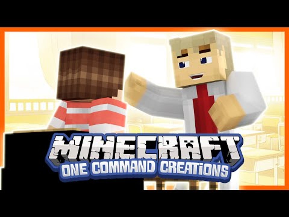 Minecraft School in One Command - One Command Creations (One Command Roleplay)