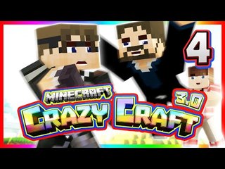 Minecraft Crazy Craft 3.0 - Ep 4 - "SKYDOESMINECRAFT! SSUNDEE! FLYING!"