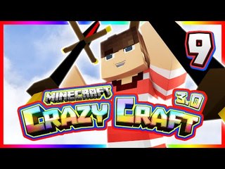 Minecraft Crazy Craft 3.0 - Ep 9 - "BIG BERTHA! POPULARMMOs! HOVER BOARD!"