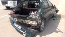 Bursa Köpeğe Çarptıktan Sonra Takla Atan Otomobilin Sürücüsü Yaralandı