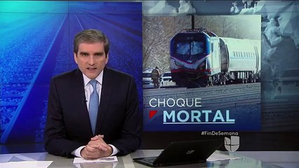 Tren se descarriló tras chocar con una excavadora