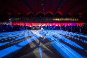INCREDIBLE TRANSFORMATION OF THE FCB ICE RINK FOR #ElClasico