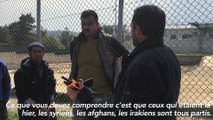 Lesbos : adieux difficiles entre réfugiés et bénévoles