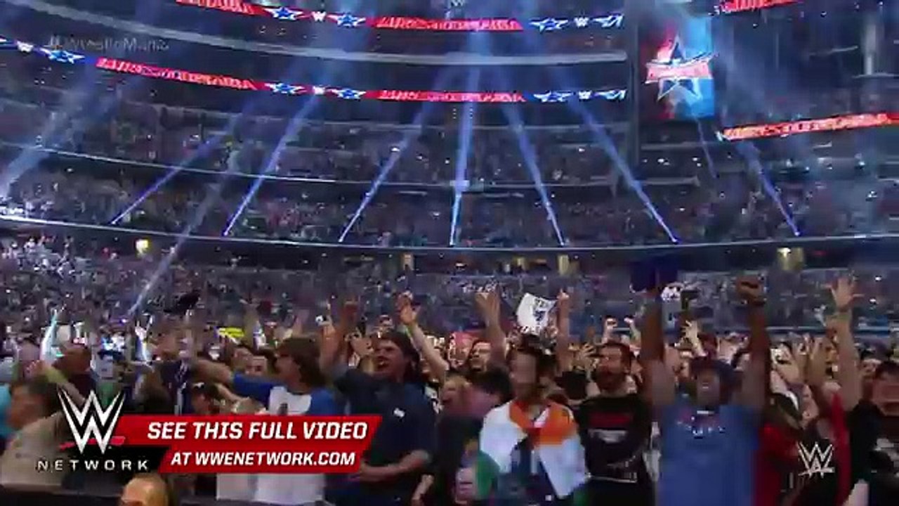Stone Cold, HBK and Mick Foley make a surprise appearance_ WrestleMania 32 on WWE Network