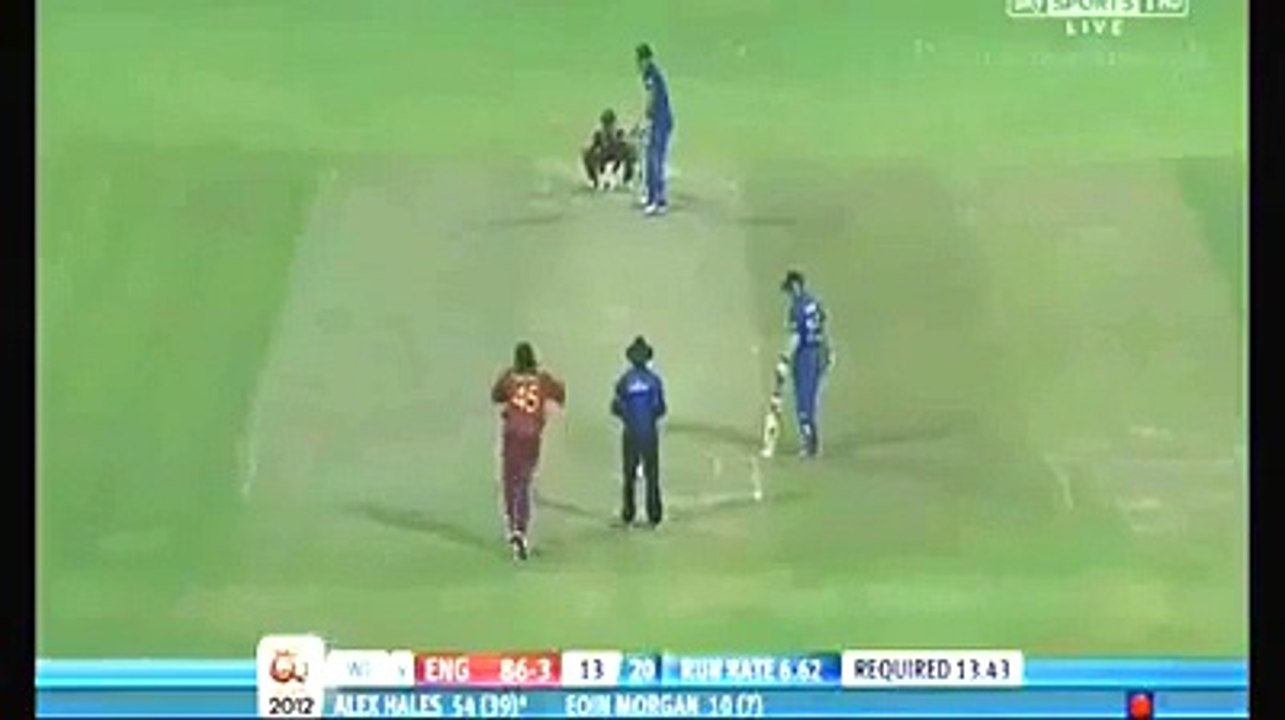 Chris Gayle's funny warning