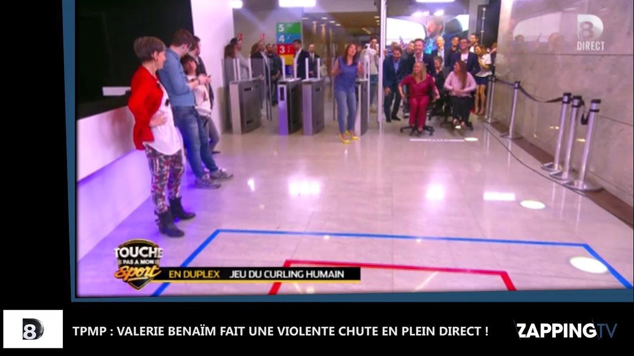 TPMP : Valérie Benaïm fait une violente chute en plein direct