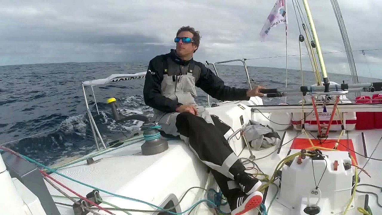 Macif dans le "Pot au Noir" du Golfe de Gascogne