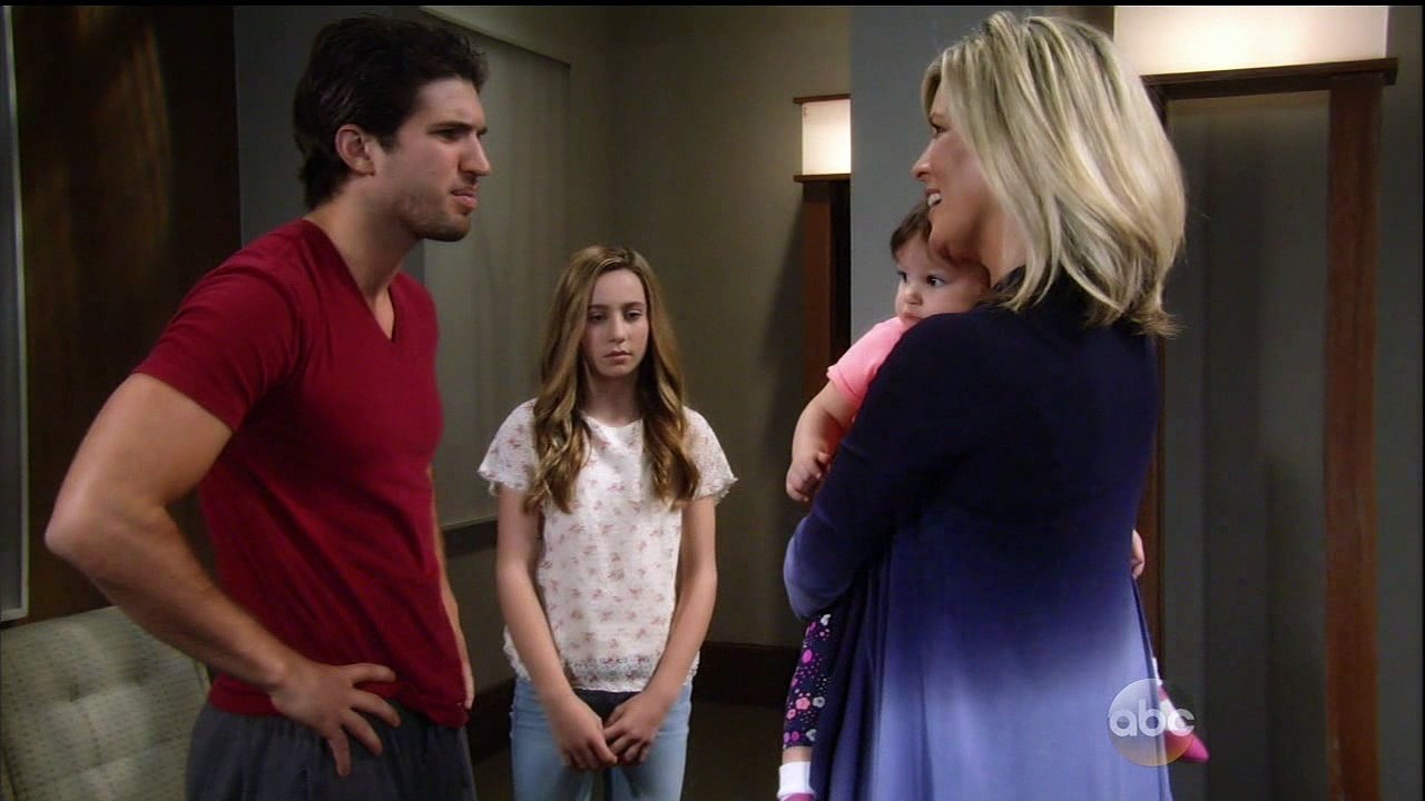 Bryan Craig as Morgan Corinthos on General Hospital - March 30, 2016