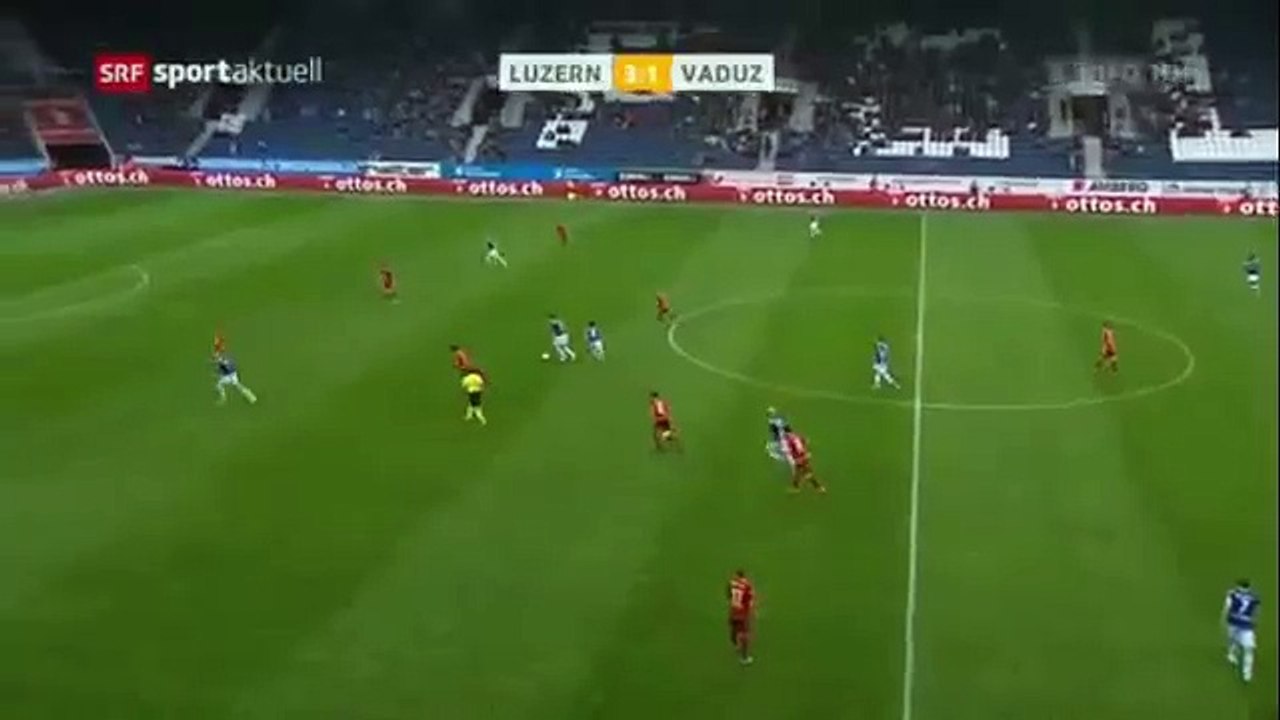 FC Luzern 4:1 FC Vaduz Goal Runde 26 2015/16