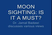 Dr Jamal Badawi on moonsighting Part 1
