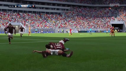 Fantastic goal in lob of Quagliarella, very awesome