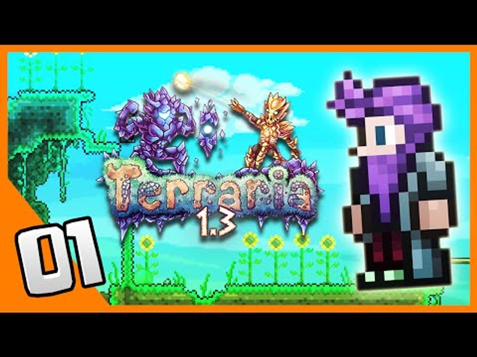 Terraria 1.3 Ep 1 - "EXPERT MODE!!!" (Terraria 1.3 Gameplay Part 1)