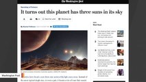 Astronomers Discover A Planet With Three Suns