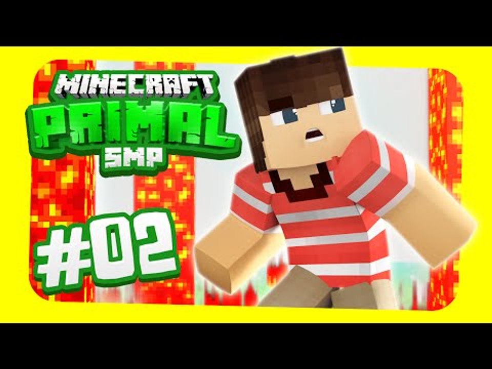 Minecraft Survival SMP - Primal SMP "LAVA TROLL!" (Minecraft 1.8 SMP) - LOGinHDi